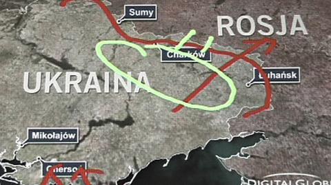 Tak wygląda sytuacja na granicach Ukrainy