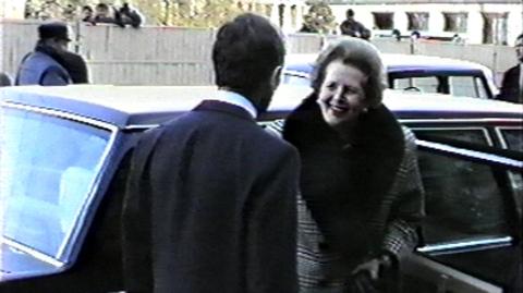 Thatcher w Warszawie 25 lat temu. Mówiła ciepło o Polsce