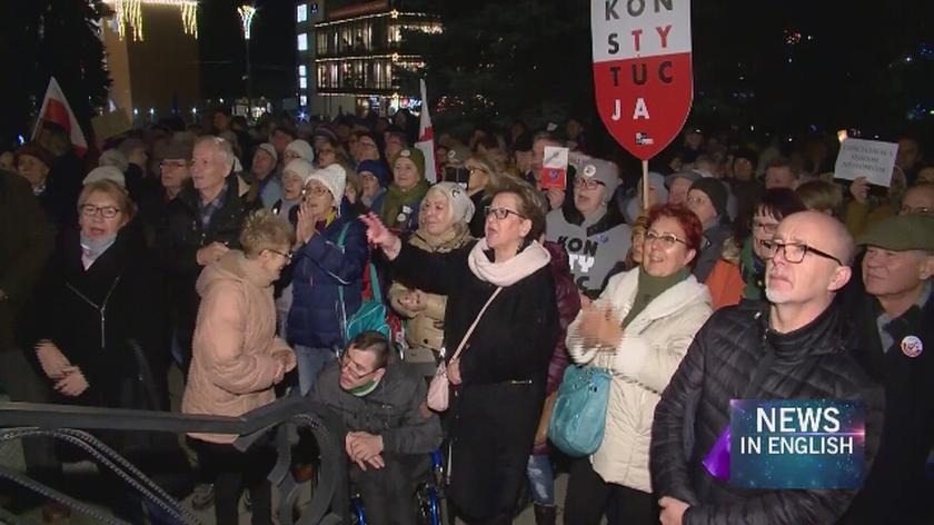 Thousands in Poland protest against latest judicial reforms