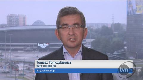 Tomasz Tomczykiewicz o prezydenturze Jacka Karnowskiego (TVN24)