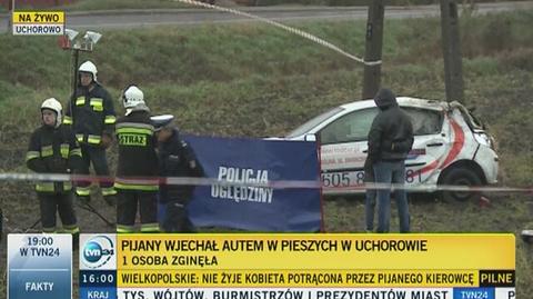 Tragiczny wypadek w Uchorowie. Nie żyje 28-letnia kobieta