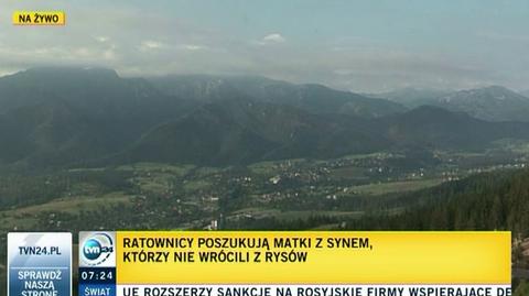 Trwają poszukiwania zaginionych w Tatrach