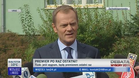 Tusk chce oddać władzę młodym