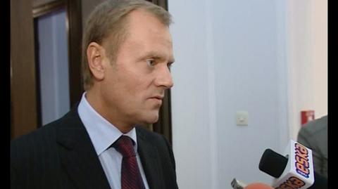 Tusk: głosujemy za samorozwiązaniem