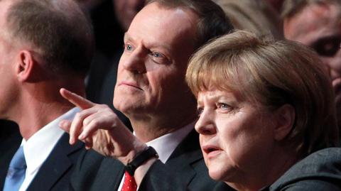 Tusk i Merkel na targach CeBIT