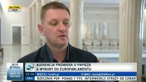 "Tusk niczym się nie różni od Kaczyńskiego". Opozycja krytykuje audiencję u papieża 