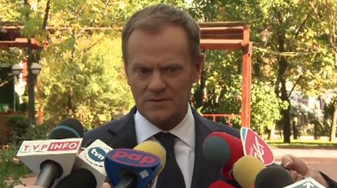Tusk: Nie dajmy sobie wmówić, że winny jest deszcz albo stadion