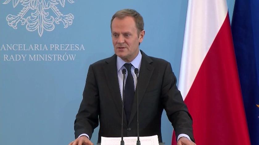 Tusk nie zdymisjonuje Gowina 
