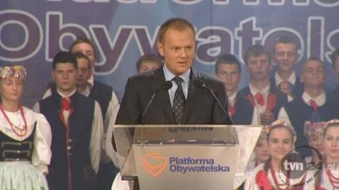 Tusk odpiera ataki Jarosława Kaczyńskiego