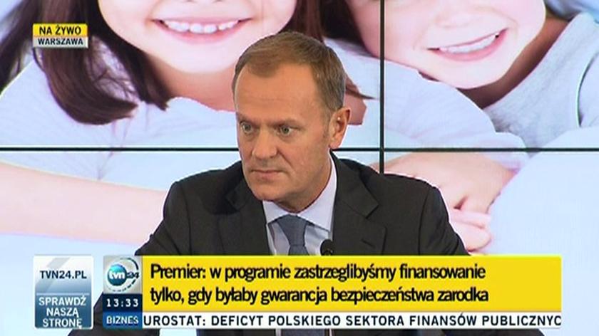 Tusk: Ten program jest bardzo wyraźnym krokiem w stronę ochrony zarodka