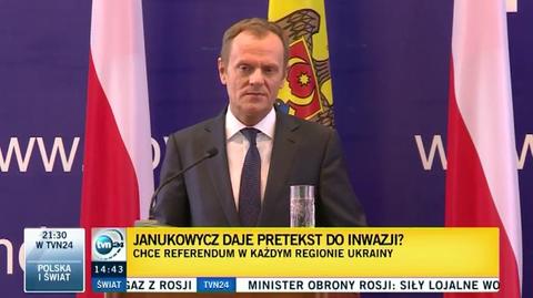 Tusk w Mołdawii: UE może wyleczyć wasze obawy