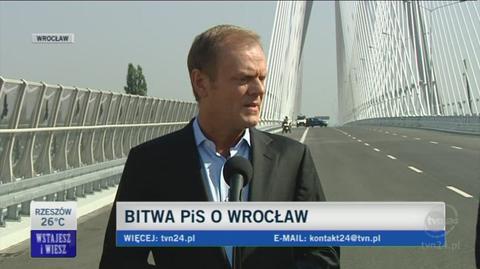 Tusk: wyjadę przed konwencją PiS (TVN24)