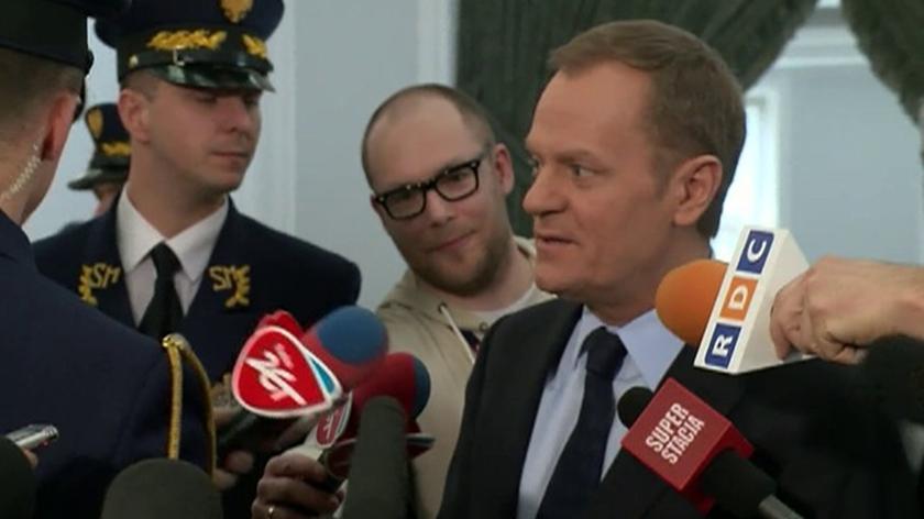 Tusk: Wyjaśnię, na czym polega przedsięwzięcie Kaczyńskiego 