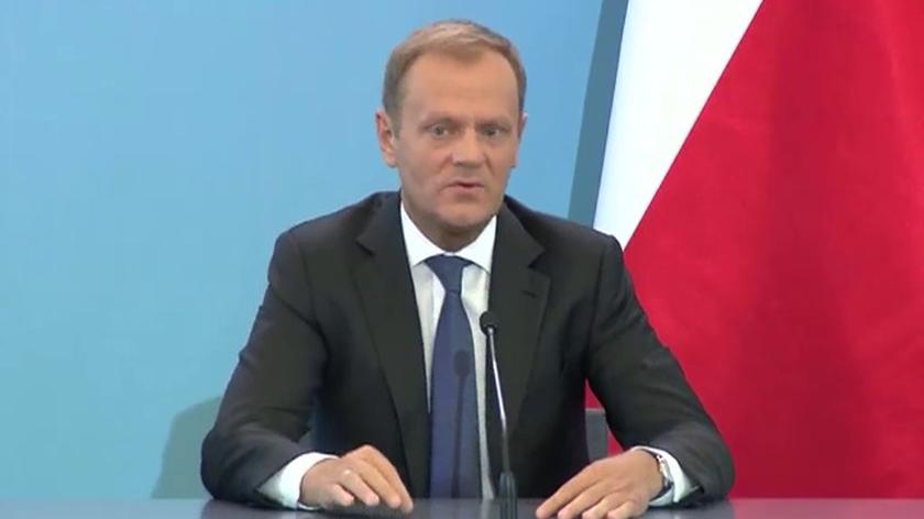 Tusk: zdaniem prokuratora generalnego "działania były uzasadnione"