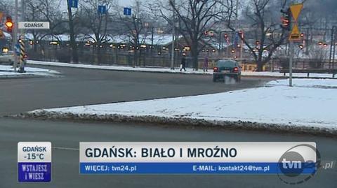 W Gdańsku pogodnie (TVN24)