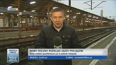W Gdańsku też spokojnie i planowo (TVN24)