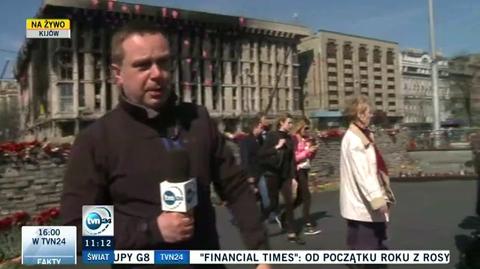 W Kijowie jest korespondent TVN24 Tomasz Kanik
