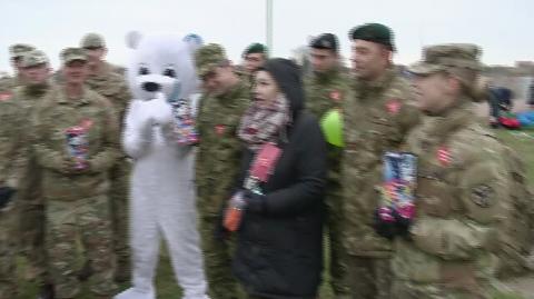 W Suwałkach zbiórkę prowadzili żołnierze z Batalionowej Grupy Bojowej NATO