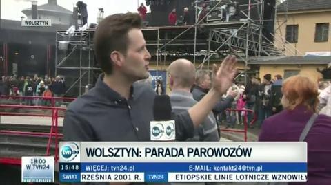 W Wolsztynie odbyła się parada parowozów