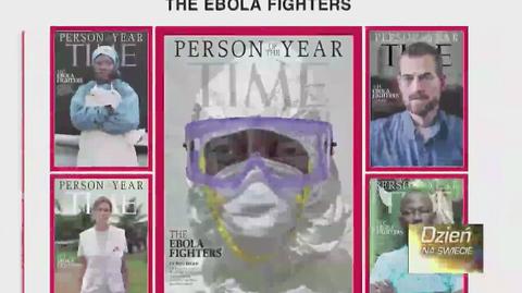 Walczący z ebolą Ludźmi Roku "Time'a"