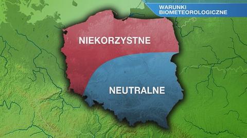 Warunki biometeo we wtorek 7