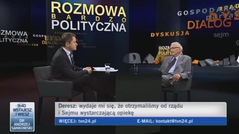 Wdowiec po Jolancie Szymanek-Deresz dobrze ocenia działania prokuratury