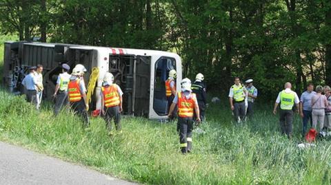 Wicekonsul Maria Kovacs o wypadku (TVN24/fot.DENÍK.CZ/Hana Kubová)