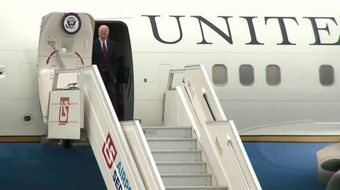 Wiceprezydent USA przybył z wizytą do Polski (nagranie z 2014 roku)