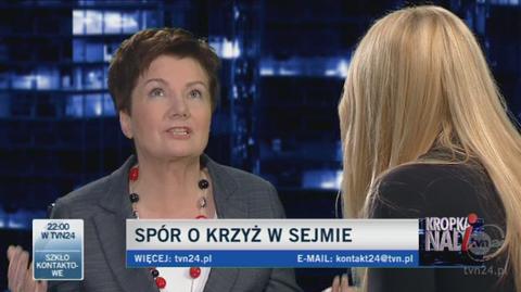 Wiceszefowa PO o Januszu Palikocie (TVN24)