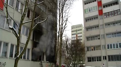 Wielki wybuch w bloku w Szczecinie