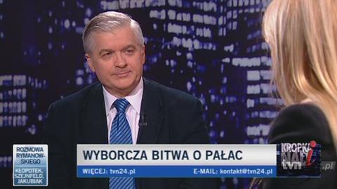 Włodzimierz Cimoszewicz o decyzji Tuska