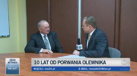 Włodzimierz Olewnik 10 lat po porwaniu syna/TVN24