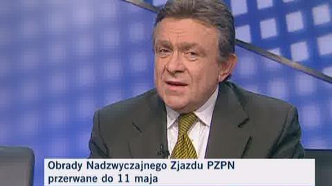 Wójcik o dymisji Zarządu (TVN24)