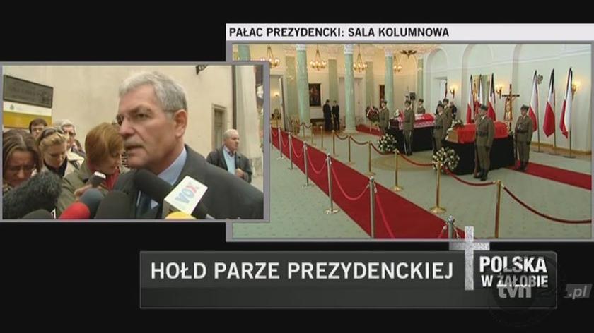 Wojewoda małopolski o pogrzebie prezydenckiej pary