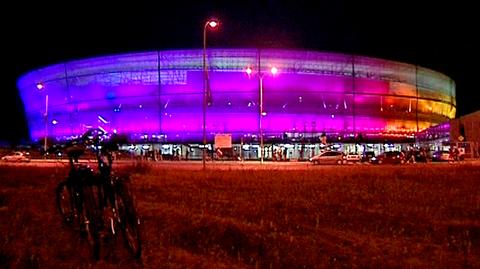 Wrocławski stadion sprawdza iluminację