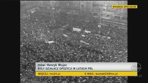 Wujec: On dawał nadzieję (TVN24)