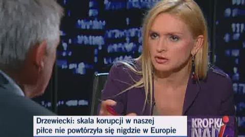 "Wyeliminujemy każdego, kto jest zamieszany w korupcję w polskiej piłce"