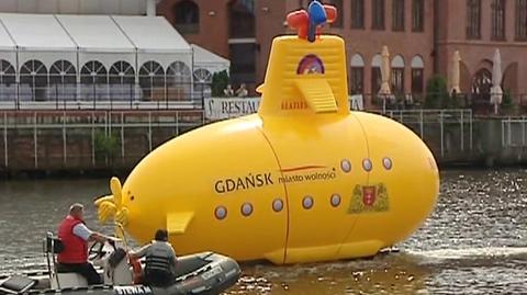 Yellow Submarine na Motławie