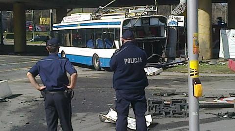 Zabici i ranni po wyniku wypadku trolejbusu i ciężarówki