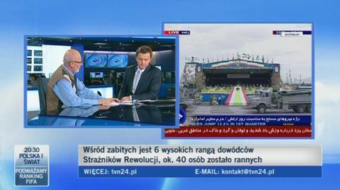Zamach komentuje Marek Garztecki z Polskiej Akademii Nauk (TVN24)