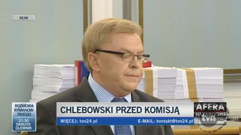 Zbigniew Chlebowski - przysięga/TVN24