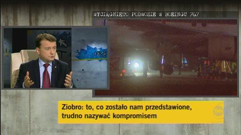 Zdaniem Błaszczaka Ziobro to piroman (TVN24)