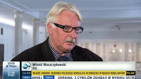 Zdaniem Witolda Waszczykowskiego z PiS komisja wyjaśni to, czego nie wyjaśniła prokuratura