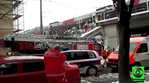Zderzenie pociągów w Wiedniu