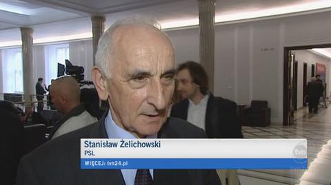 Żelichowski: Harce nad trumnami moich kolegów nie mieszczą się w moim pojęciu politycznym (TVN24)