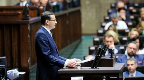 Zmiana konstytucji i "normalność". Mateusz Morawiecki przedstawił plan rządu