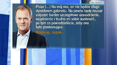 "Zupełnie obcy człowiek. Pisior"