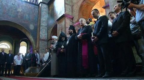 Zwierzchnicy wszystkich kościołów ukraińskich wspólnie modlą się o pokój