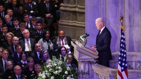 Biden żegnał Jimmy'ego Cartera. "Jego przyjaźń i życie nauczyły mnie siły charakteru"