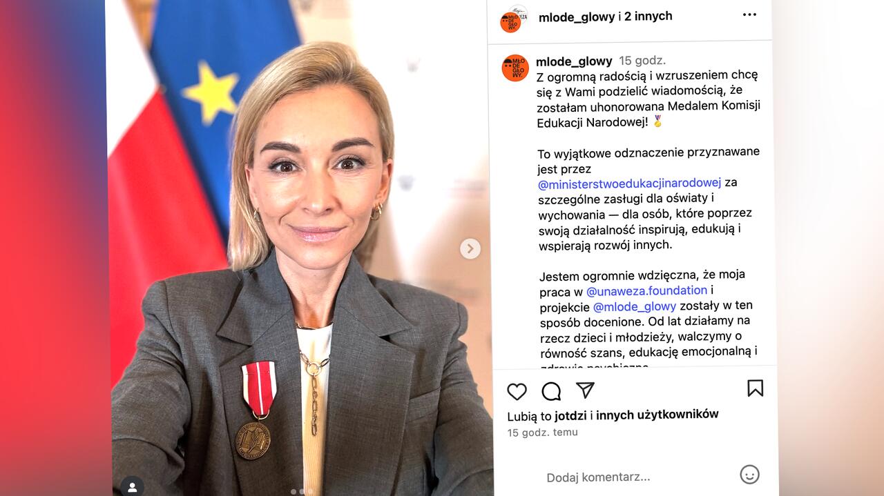 Martyna Wojciechowska uhonorowana medalem. "Ogromna radość i wzruszenie"